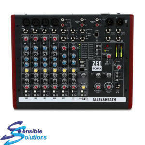 Sensible solutions provides professional Allen & Heath ZED10FX product solutions