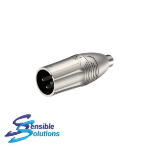 Sensible solutions provides professional Roxtone RA2XMPF XLR M - RCA F Adaptor product solutions.