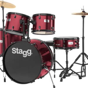 Sensible solutions provides professional Stagg TIM122B Wine Red Drumkit product solutions