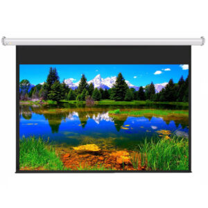 Sensible Solutions supplies professional JK 133" Manual Pulldown Screen 16:10 Ratio product Solutions.